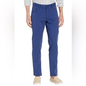 Robert Graham Men's Chino Pants Size 30 Seaton The Perfect Fit Blue Straight Leg